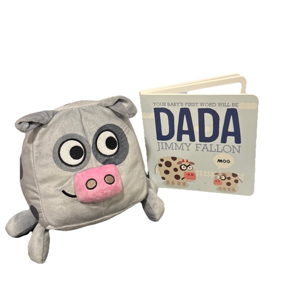 Your Babys First Words Will Be Dada Book Dada Plush Kohl's Cares Fathers Day NWT